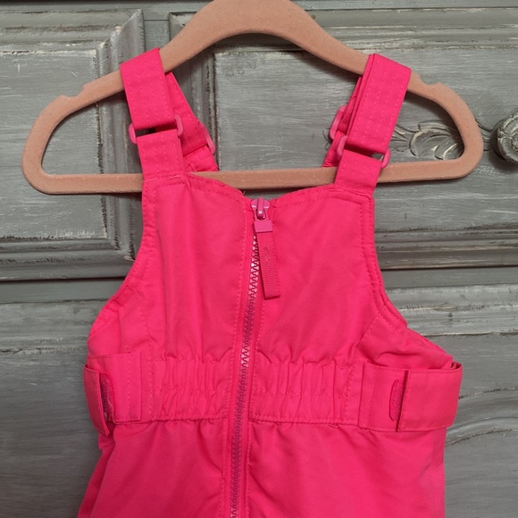 CAT & JACK // pink snow overalls - Picture 2 of 5